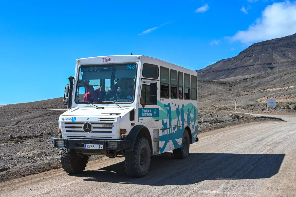 Playa de Cofete Beach bus