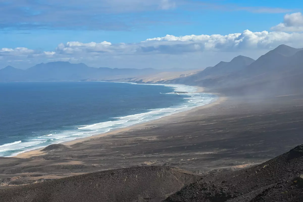 Playa de Cofete Beach viewpoint