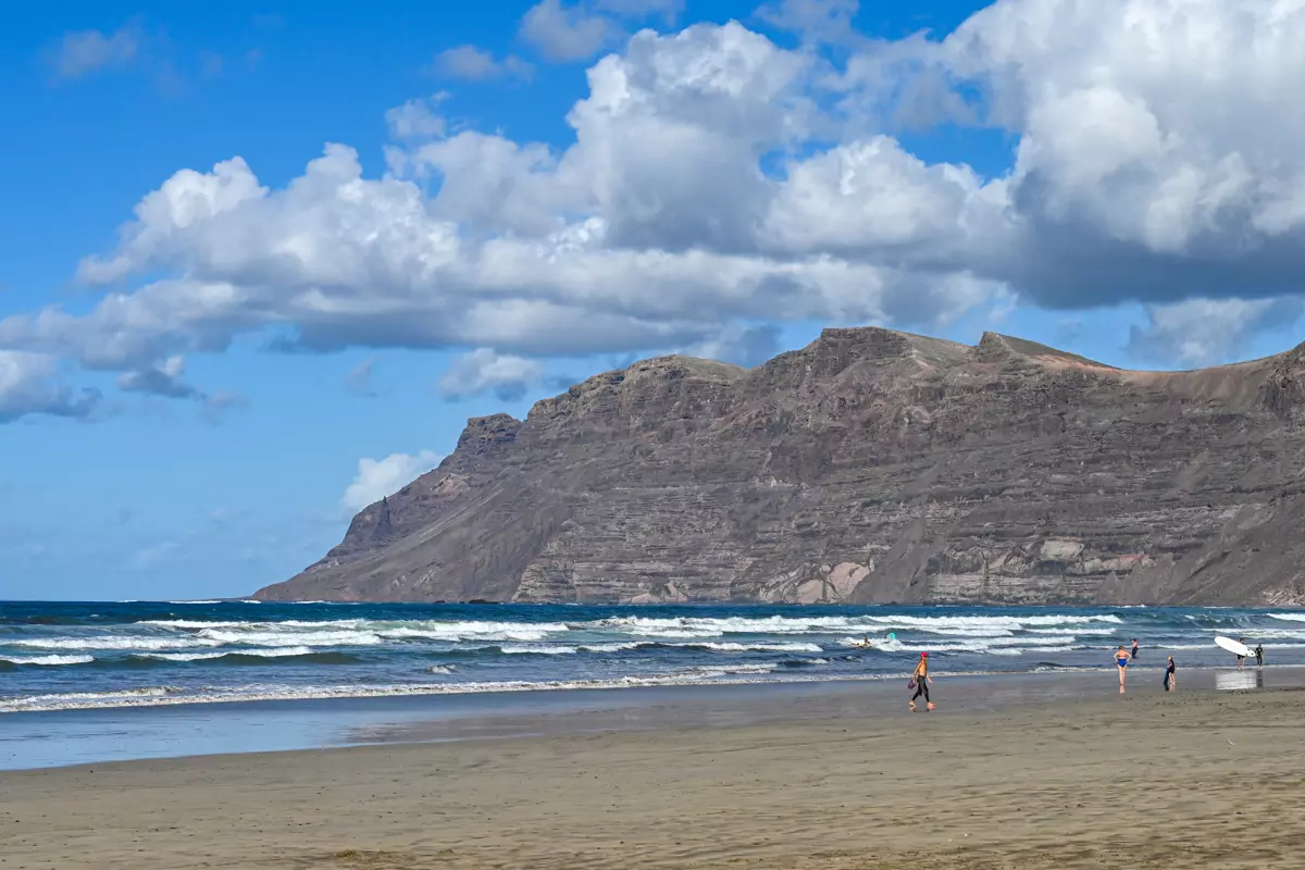 Famara Beach