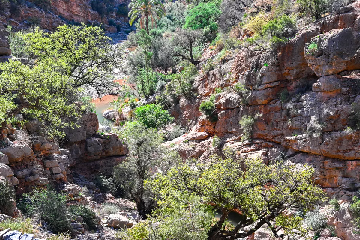 paradise valley agadir mountains