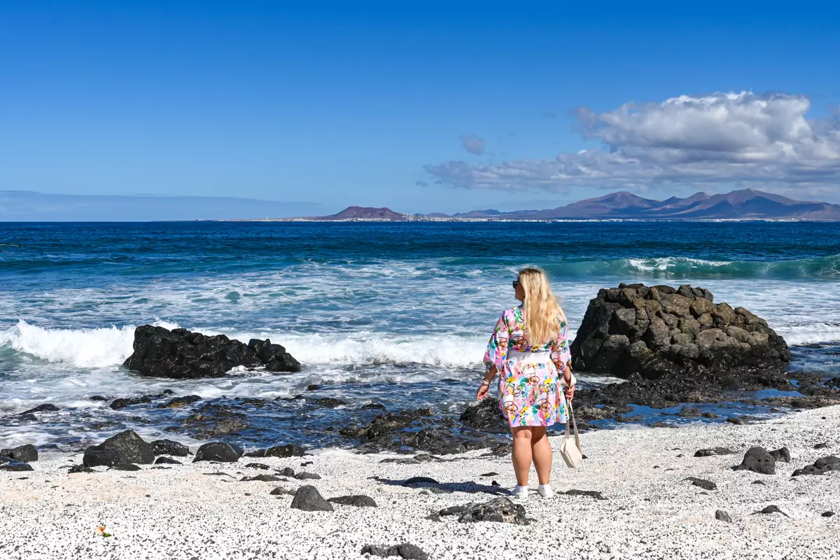 Popcorn Beach in Fuerteventura: Playa del Bajo de la Burra