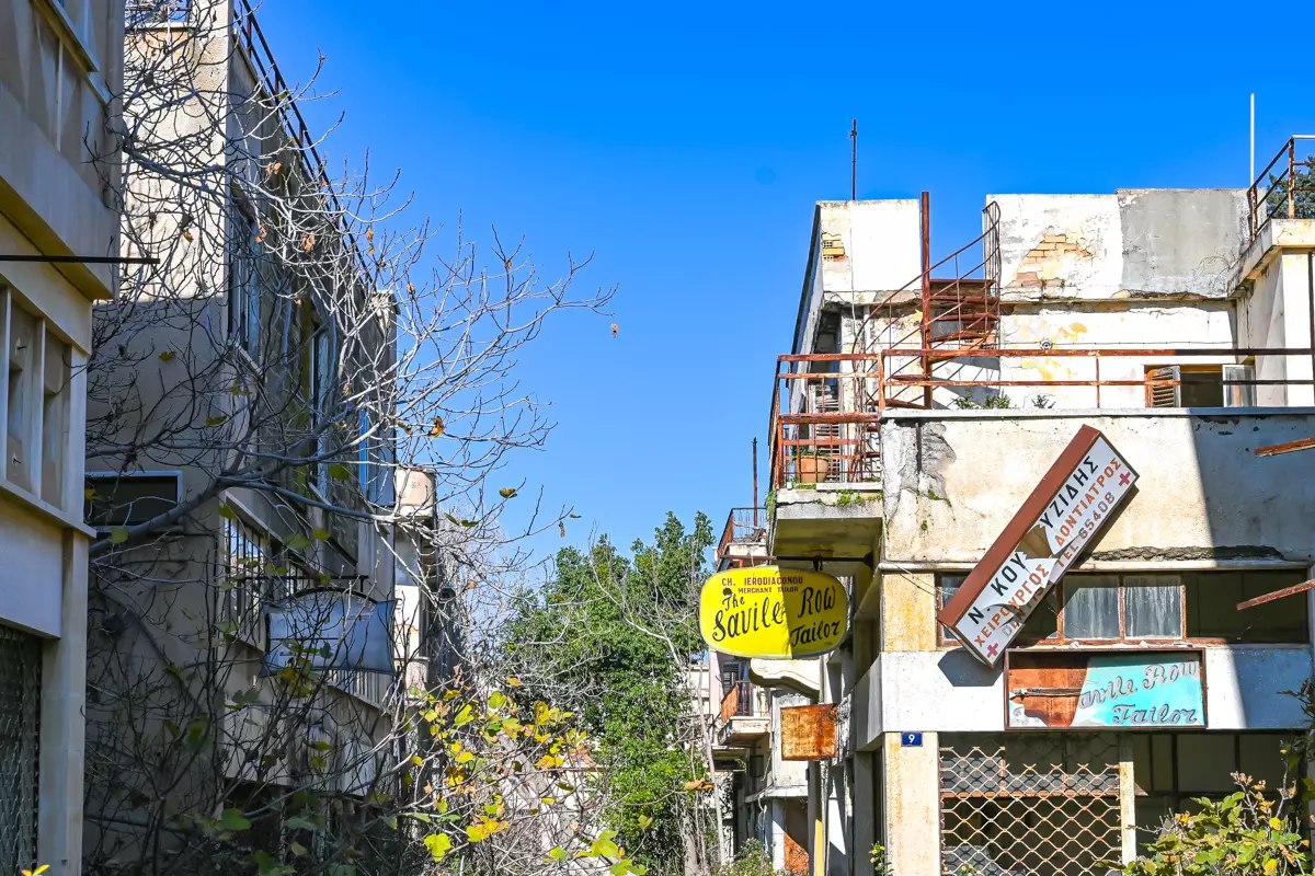 varosha abandoned street