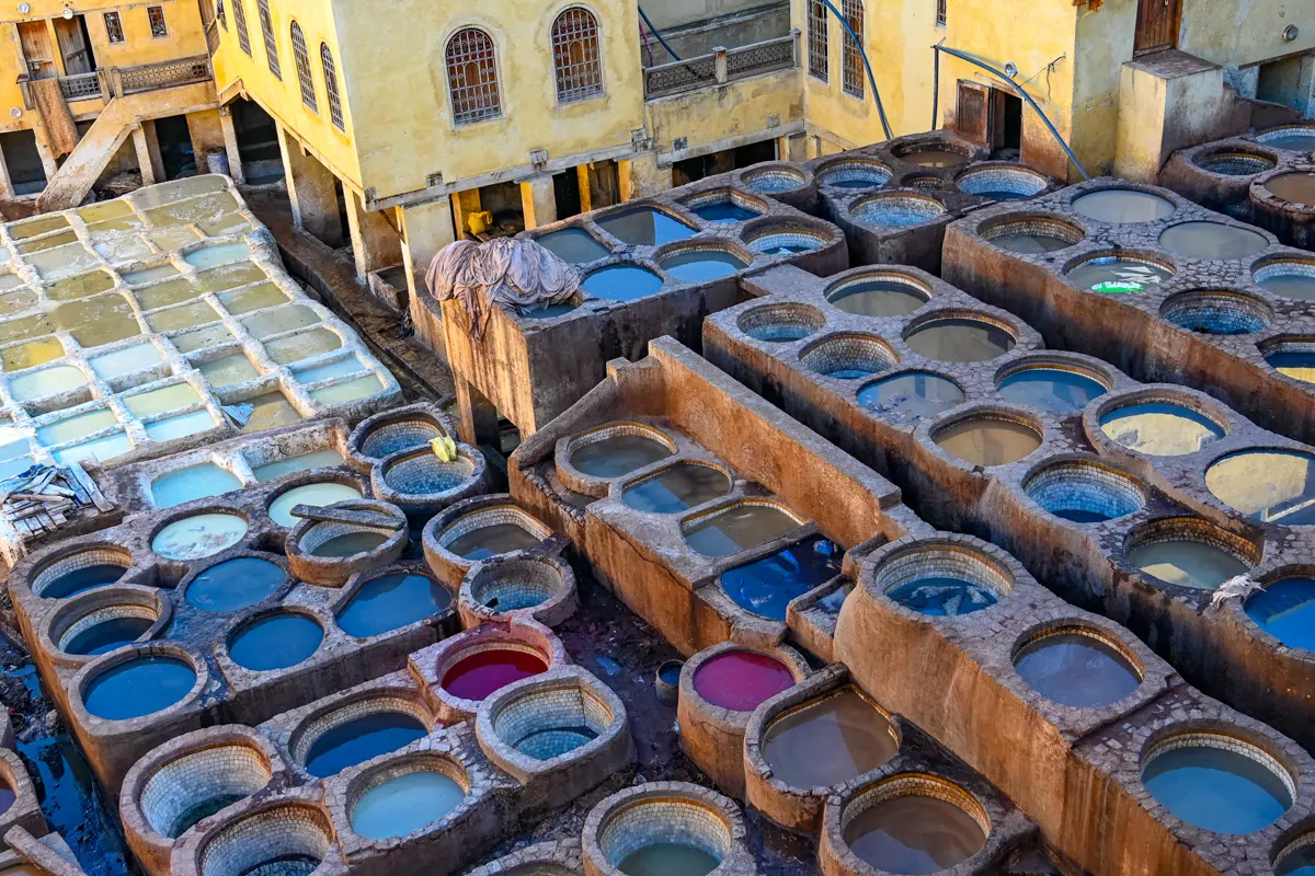 fez chouara tannery