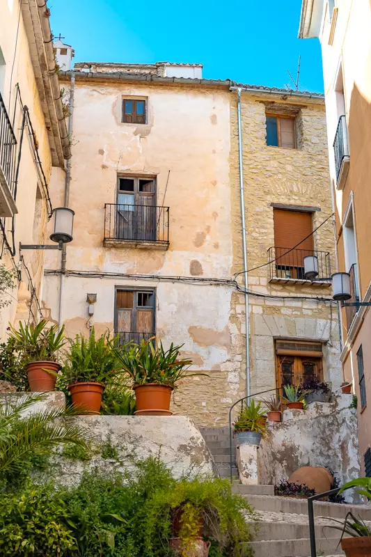 Hidden courtyard in Bocairent