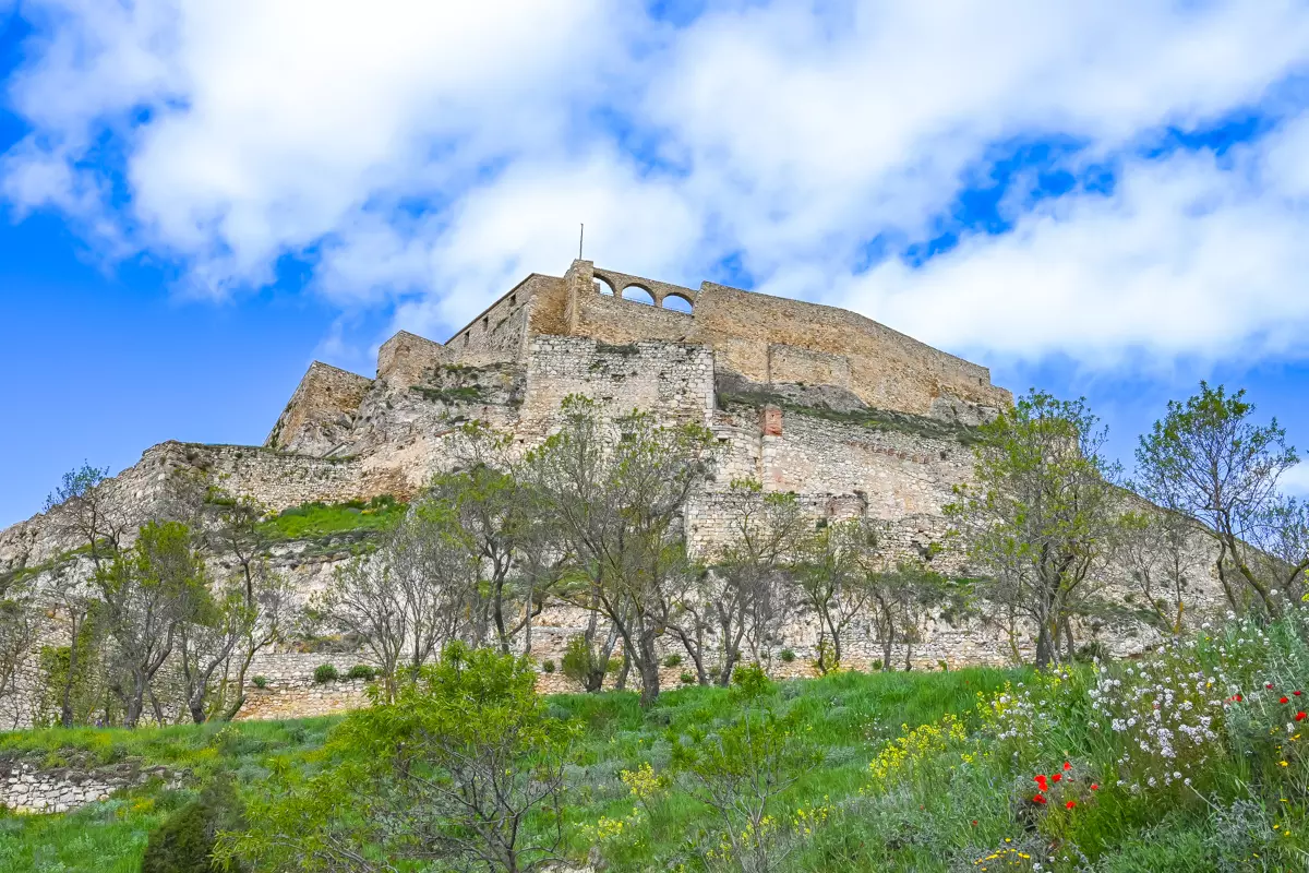 Morella Castle in Spain