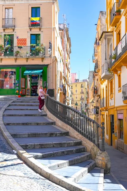 Hidden courtyard in Tarragona