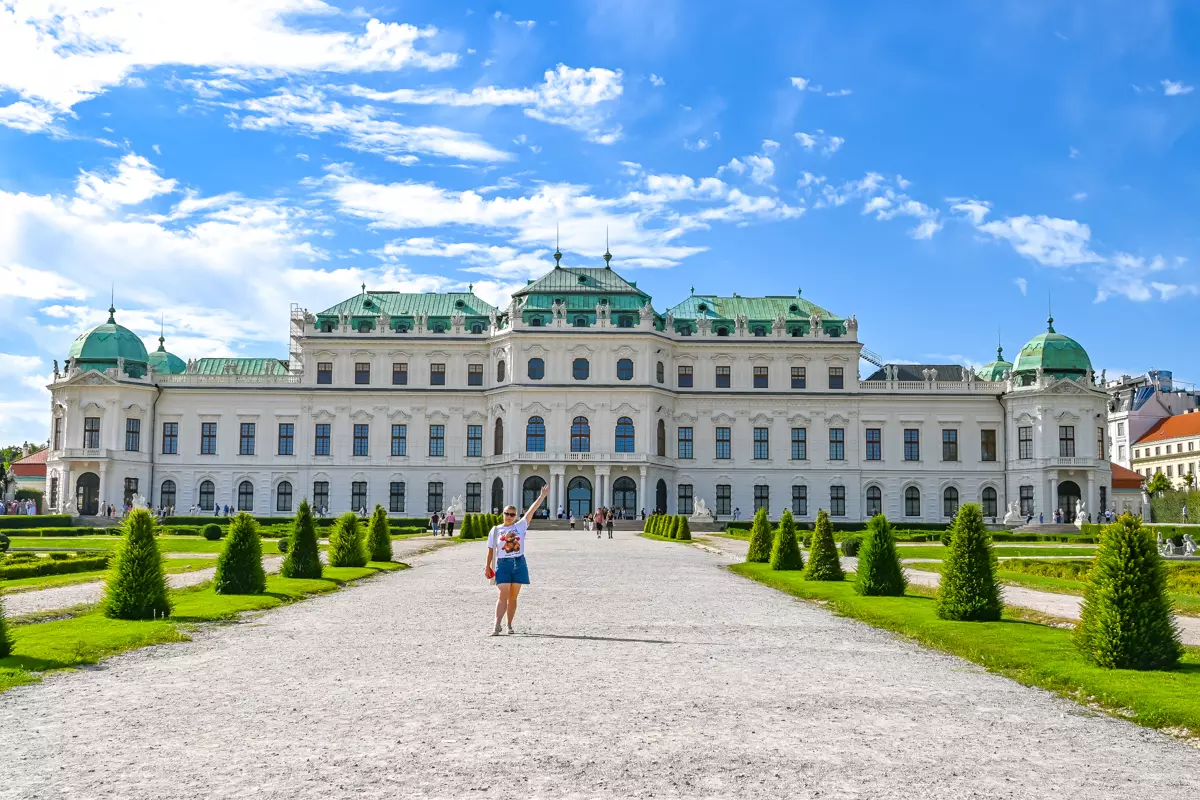 Historic Belvedere Palace building