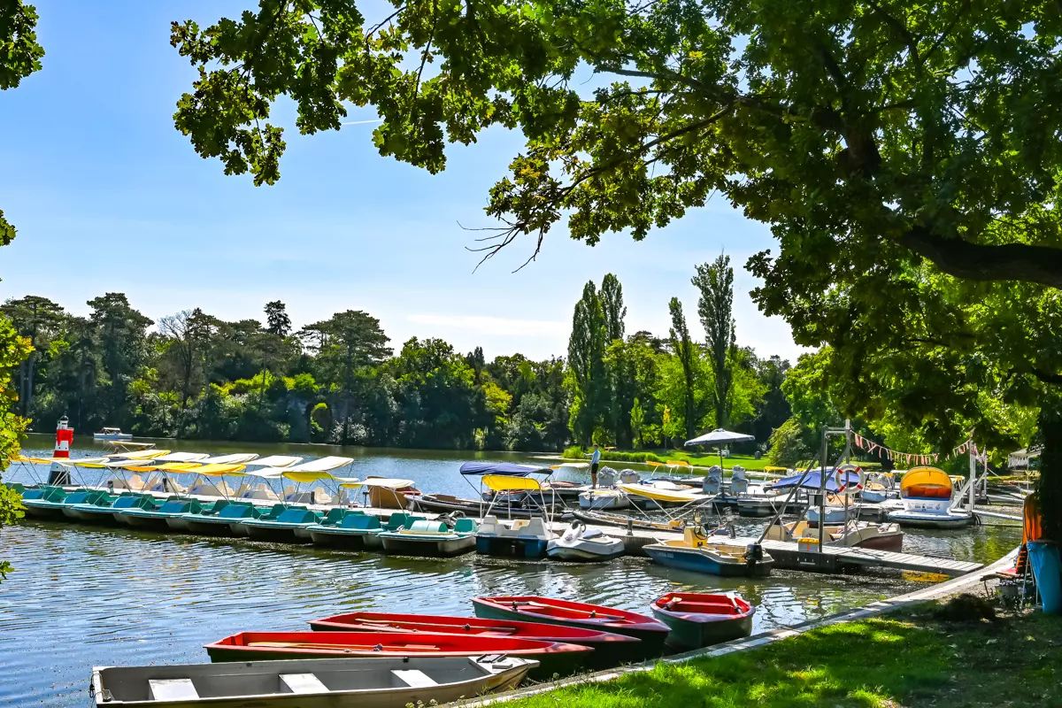Laxenburg Castle activities boat rental point