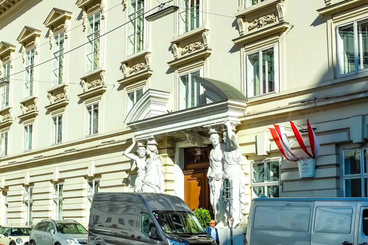 Historic Palais Pallavicini building