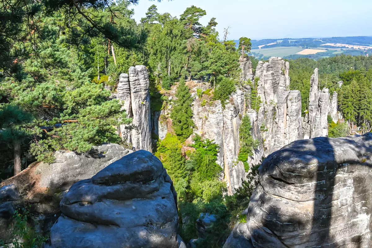 Scenic Vyhlídka Českého ráje overlooking
