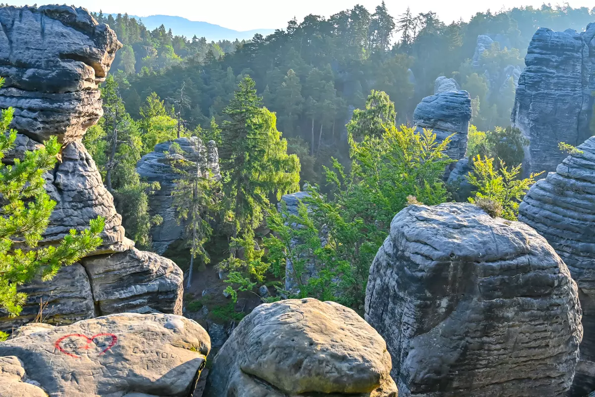 Prachov Rocks: Walking Among Sandstone Cliffs In Czechia