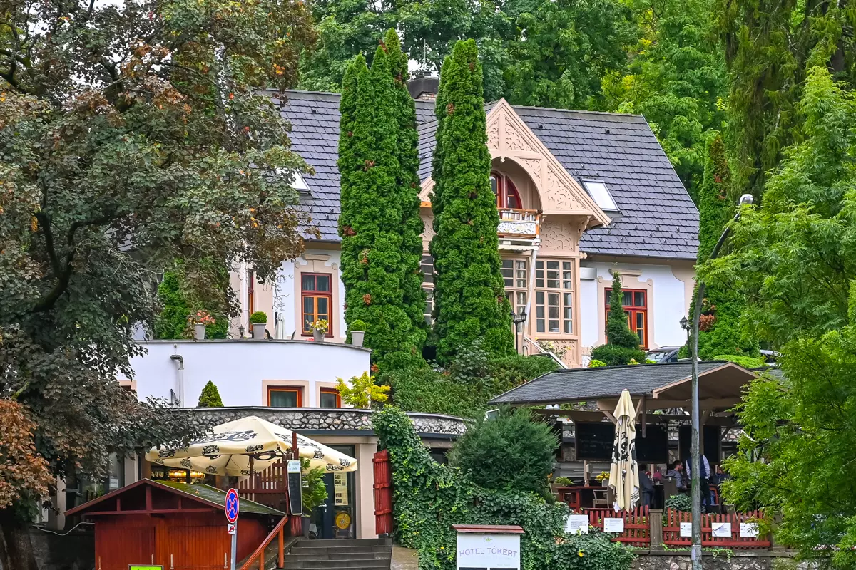Lillafüred Restaurant in Hungary near Lake Hámori