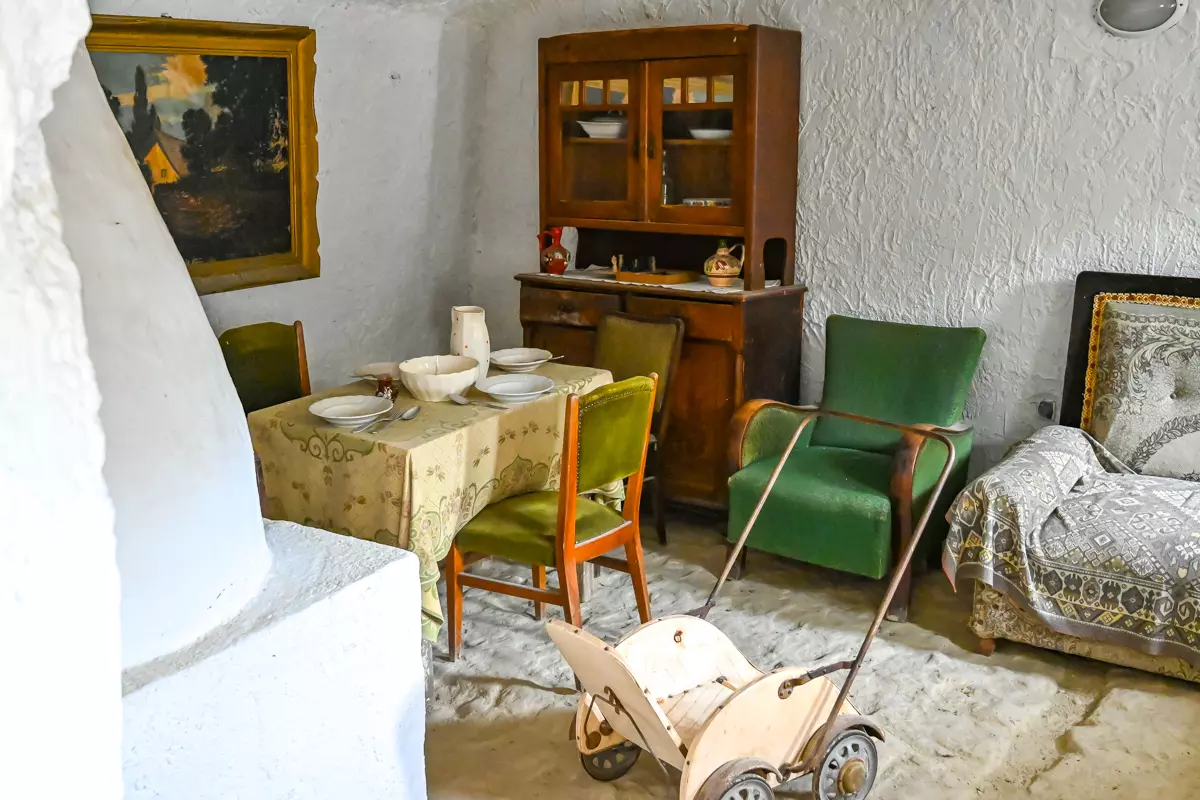 Open-Air Museum close Eger, showcasing traditional Hungarian village houses.